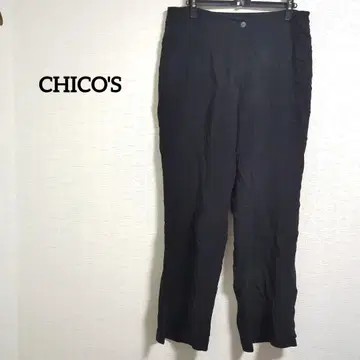 해외 구제 의류 1점물 CHICO'S 블랙 슬랙스 사이즈 1.5