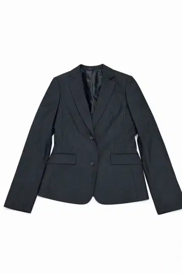 블랙 스트라이프 스커트 수트 세트