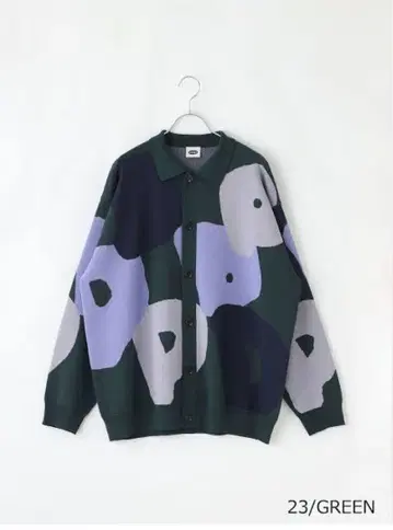 ddp LOGO KNIT POLO CARDIGAN_Thierry