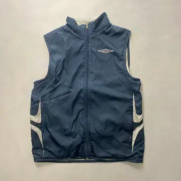 Umbro 네이비 베스트 리버서블 y2k 테크 계열