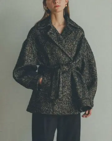 CLANE/클라네 [ 새상품 ] 트위드 코트