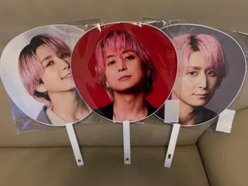 SnowMan 부채 사쿠마 다이스케 on 외 3장 세트