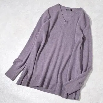 타카시마야 TAKASHIMAYA 워셔블 캐시미어 니트 풀오버 L 토프