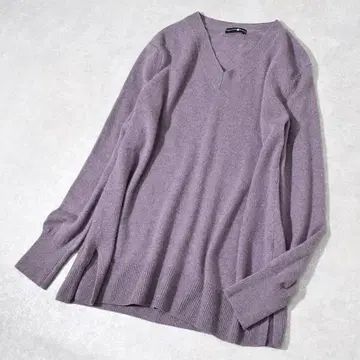 타카시마야 TAKASHIMAYA 워셔블 캐시미어 니트 풀오버 L 토프