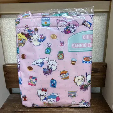 (미사용 새상품) 치이카와 x 산리오 캐릭터즈 레지 바스켓 백