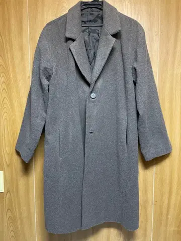 D collection (AUEN) 혼방 울 체스터 코트 베이지 M