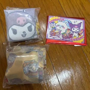 치이카와 산리오 에코백 모몽가 쿠로미 포인트 카드