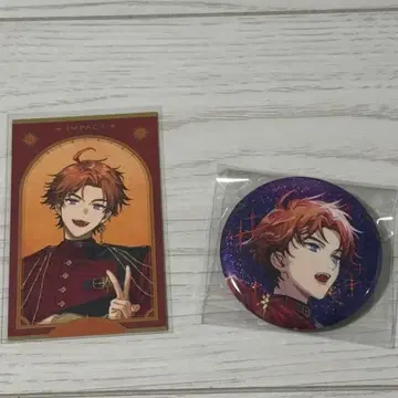 IMPACT 키타미 유세이 폴라로이드 & 캔 배지 세트