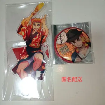 귀멸의 칼날 아와오도리 렌고쿠 쿄쥬로 아크릴 스탠드 선샤인 캔뱃지