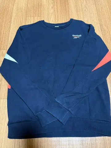 리복 Reebok 네이비 맨투맨 트레이닝복 M