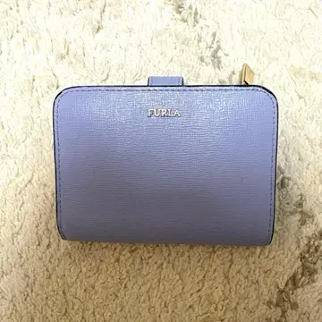 FURLA 스카이블루 접이식 지갑