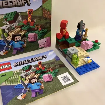 LEGO 레고 정품 크리퍼와의 대결 21177 MINECRAFT