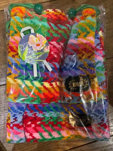 FEILER 파우치 대소 세트 멀티 컬러