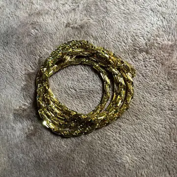 925 골드 트위스트 체인 목걸이