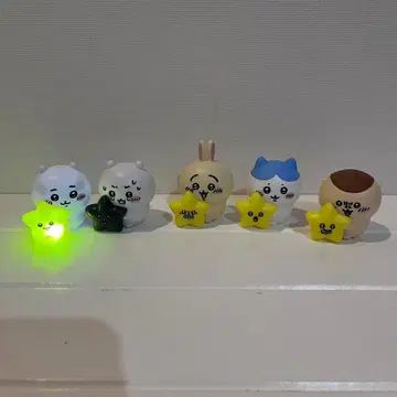 새상품 치이카와 (먼작귀) 별과함께 라이트 5개 세트 키탄클럽