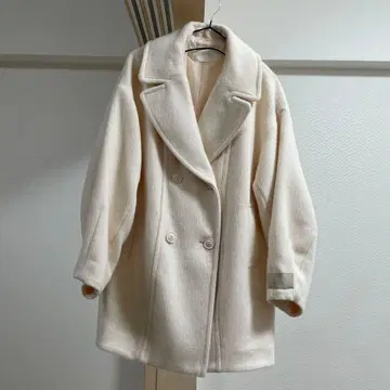 Chico 아이보리 더블 브레스트 코트