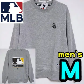 [ 새상품 ] 파드레스 맨투맨 M 남성용 MLB 공식 속기모 로고
