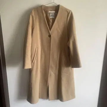 UR 별주 해밀턴 라무스 울 노카라 코트 카멜 어반 리서치