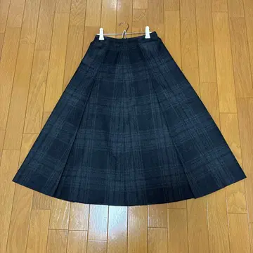 YORKLAND 요크랜드 타탄 체크 스커트 모 100