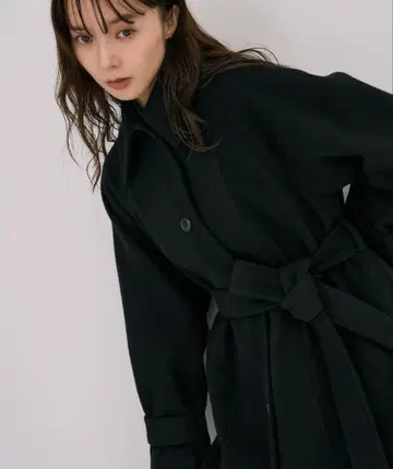 UNITED TOKYO 2way 울 롱 코트