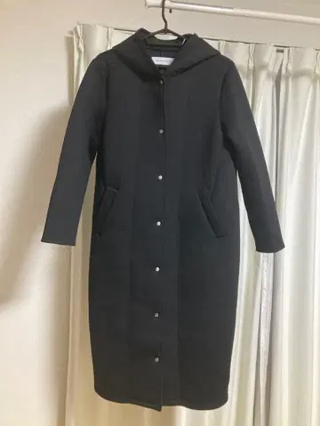 SUGAR ROSE 블랙 롱 코트