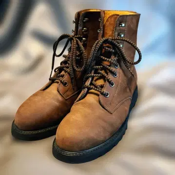 락포트 브라운 스웨이드 하이컷 부츠