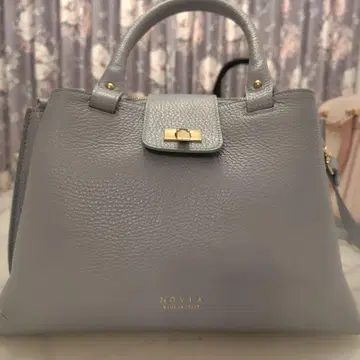 [컨디션 최상] NOVIA 라이트 블루 2way 숄더백