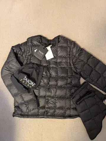[ 새상품 미사용 ] TAION EXTRA 블랙 다운 자켓 3way