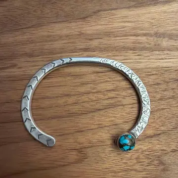 론 헤르만 RH 실버 터콰이즈 팔찌 프리 사이즈