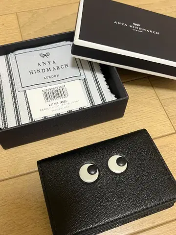 새상품 박스 포함 Anya Hindmarch 카드 명함지갑