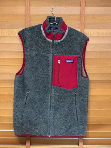 Patagonia 레트로X 베스트 남성용 S 그레이/레드 희귀 색상