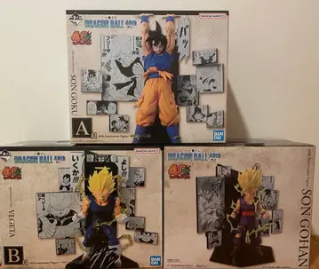 제일복권 DRAGON BALL 40th ~그 두 번째~ 피규어 3종 세트
