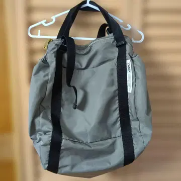 L'AM+ 그레이 백팩 백팩