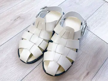 나카가와 마사시치 상점 구르카 샌들 (화이트)