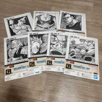 드래곤볼 제일복권 40주년 그 두 번째 G상 클리어 파일 7종 세트