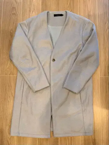 [꼼사맨] 라이트 블루 코트 봄/가을용 일본제