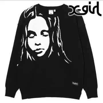 엑스걸 페이스 니트