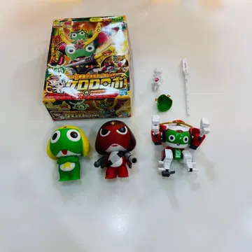 개구리 중사 케로로 소프트 비닐 프라모델 세트