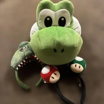 USJ 유니버설 스튜디오 재팬 요시 모자 공룡 키노피오 머리띠 3점