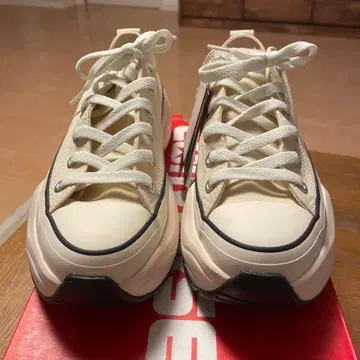 Converse All Star 통굽 스니커즈 아이보리