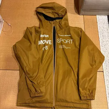 데상트 MVSP 05 브라운 나일론 자켓