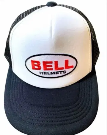 BELL HELMETS 메쉬 캡 와펜(소) 블랙 x 화이트