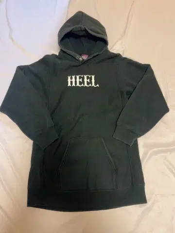 [레어] HEEL 후드 맨투맨 블랙