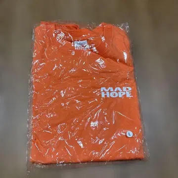 MAD HOPE 오렌지 T셔츠 L