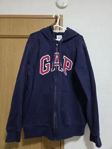 GAP 네이비 집업 후드티 L 사이즈