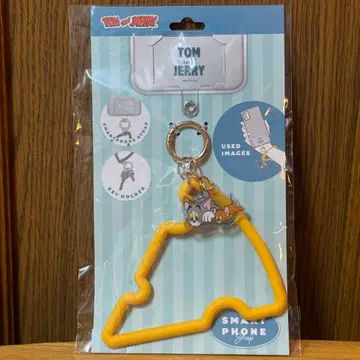 [ 톰과 제리 ] 치즈형 스마트폰 스트랩 미개봉 새상품