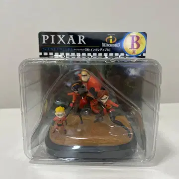 PIXAR 미스터 인크레더블 제일복권 피규어 세트
