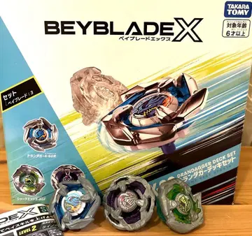 베이블레이드X 드란대거 데크 세트 런처 스타디움 포함