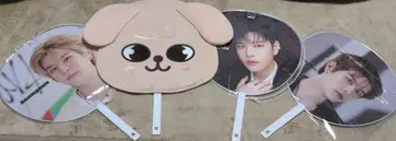 스키즈 승민 부채 세트 파 빔 커버 포함