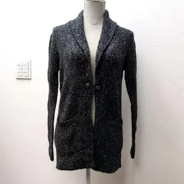 나노 유니버스 Nano 그레이 니트 가디건 버튼 포함